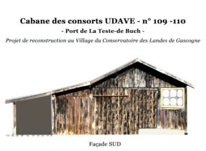 cabane confoulan sanguinet dessin sud