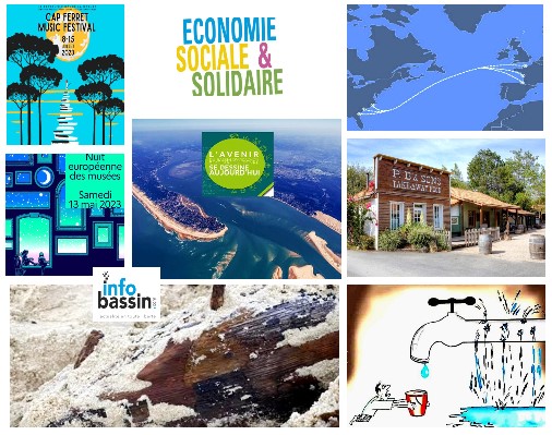 Des infos sur le Bassin (et ailleurs) à se mettre sous la dent…