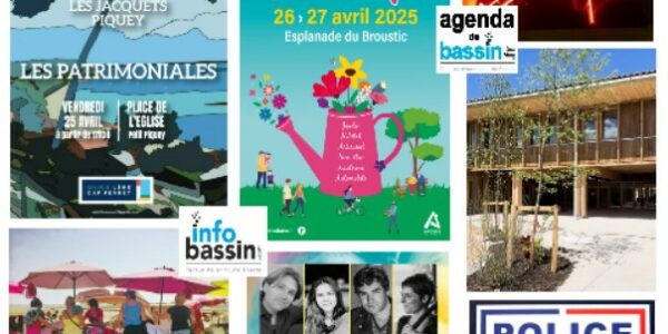 Infos, sorties, films cette semaine sur le Bassin